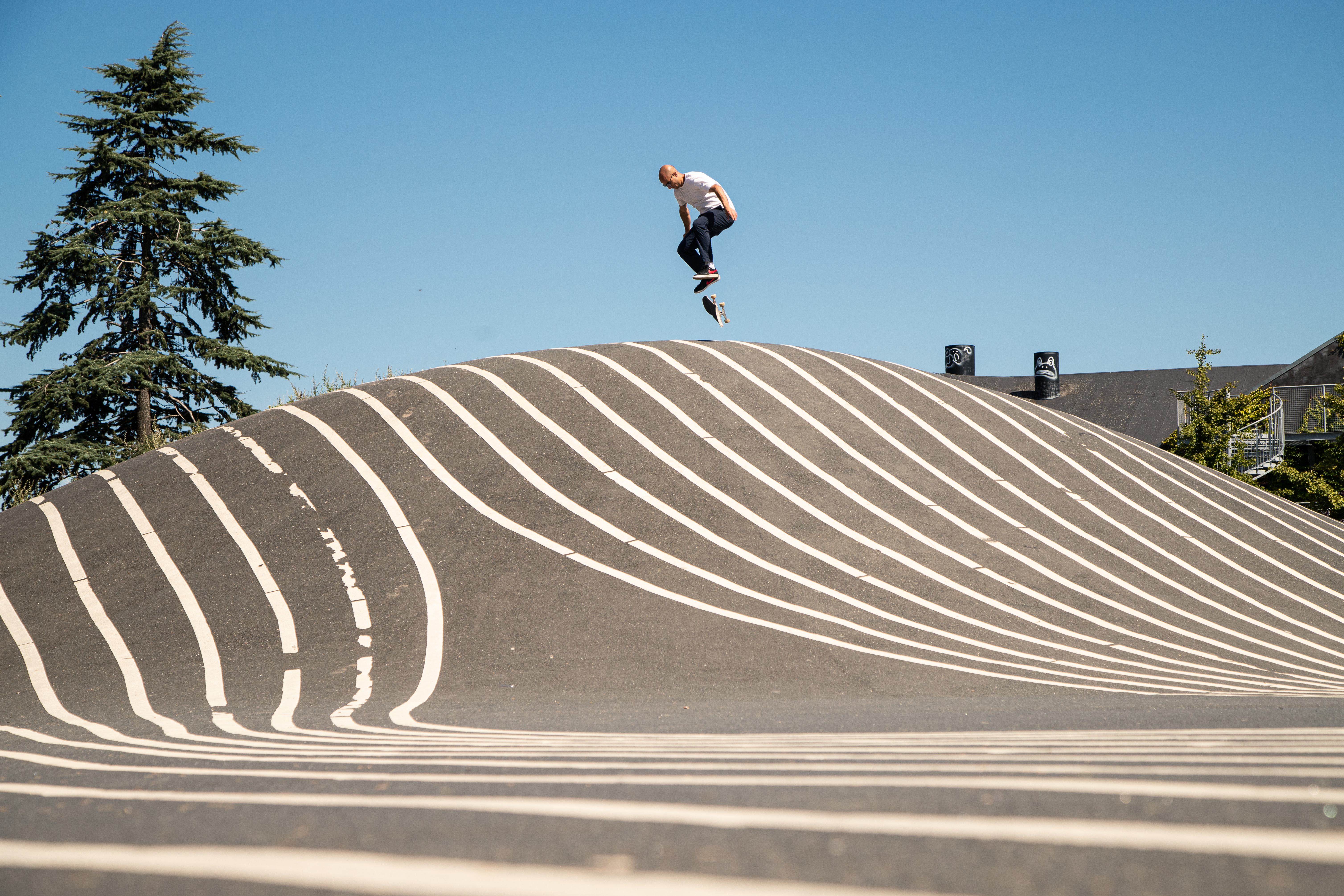 Skateboarding in Copenhagen